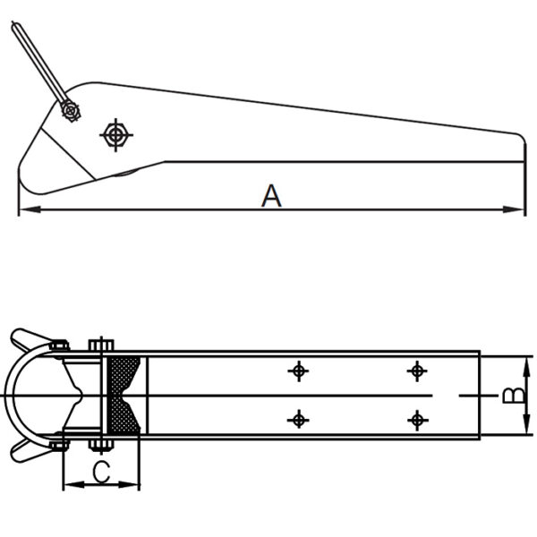Medium Anchor Roller