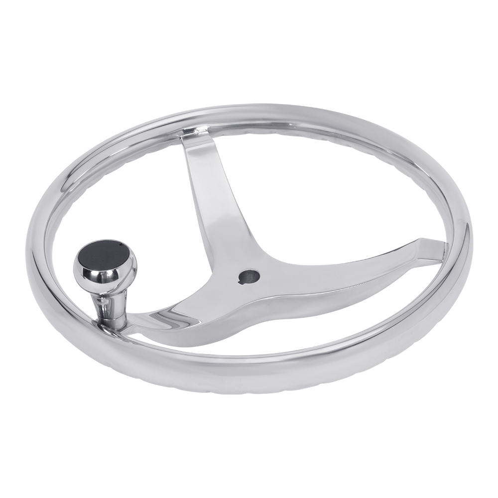 White Water Stainless Steel Steering Wheel Nut 7327NT - 5/8-18 Wheel Nut 