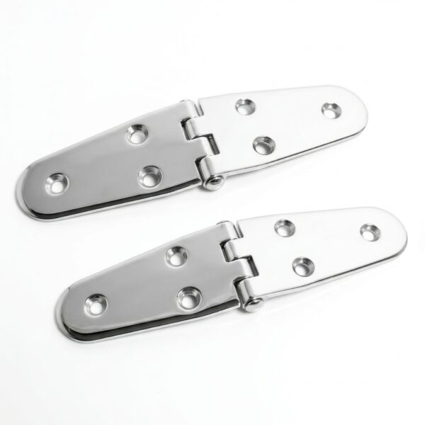 304 SS Stamped Flush Mount Strap Hinge