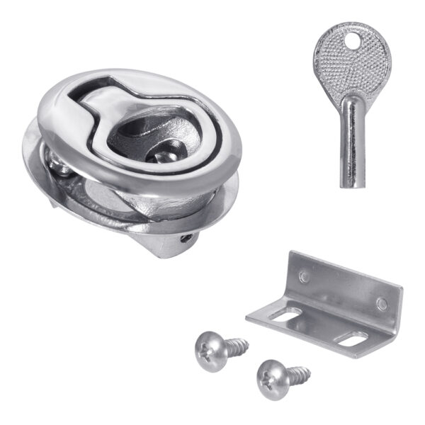 316 Stainless Steel Cast Round Slam Latch Locking