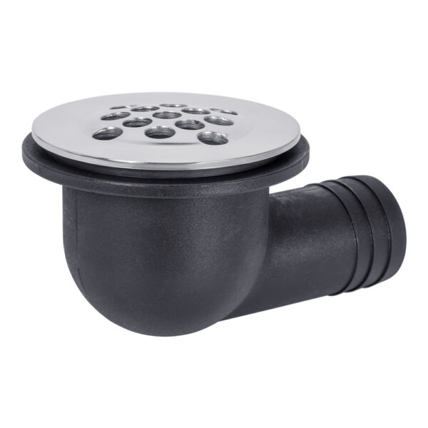 Tracker 62559 Coated Aluminum Black Floor Drain Vent For Marine Boat