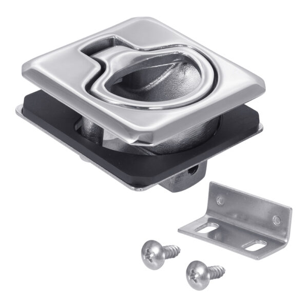 316 SS Square Slam Latch with Tapered Edges