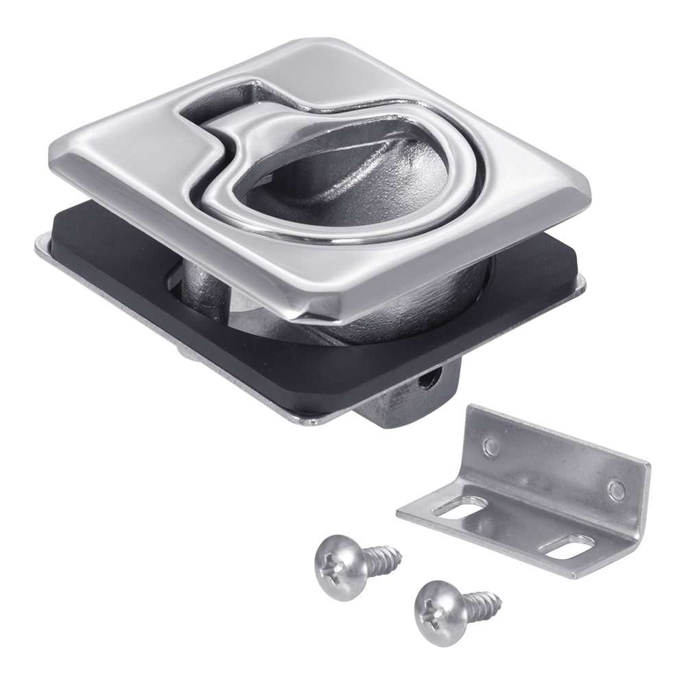 316 SS Square Slam Latch with Tapered Edges
