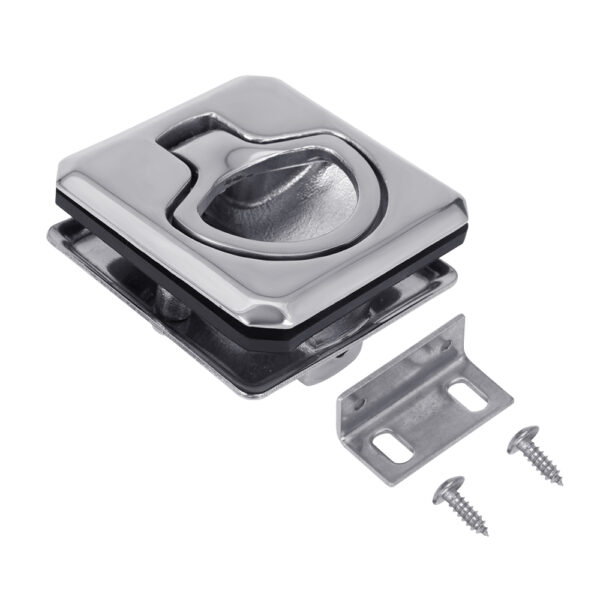 316 SS Square Slam Latch with Tapered Edges