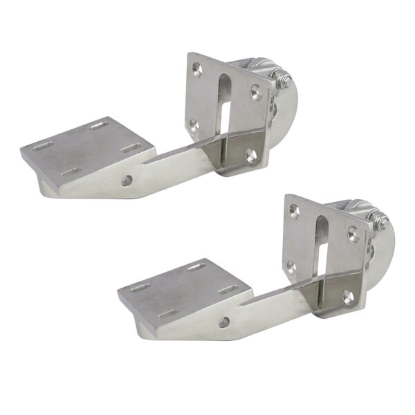 316 Stainless Hidden Engine Hatch Hinge, Long